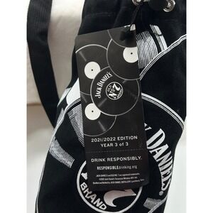 Jack Daniels No 7 Vinyl Record Canvas Bottle Bag 2021 2022 Edition Year 3 of 3